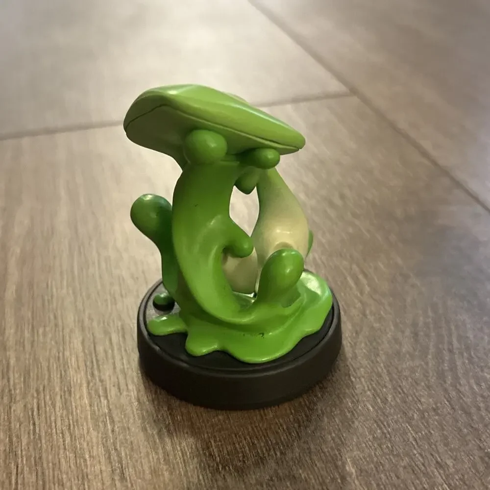 Nintendo Amiibo Inkling Squid Green Figure Splatoon